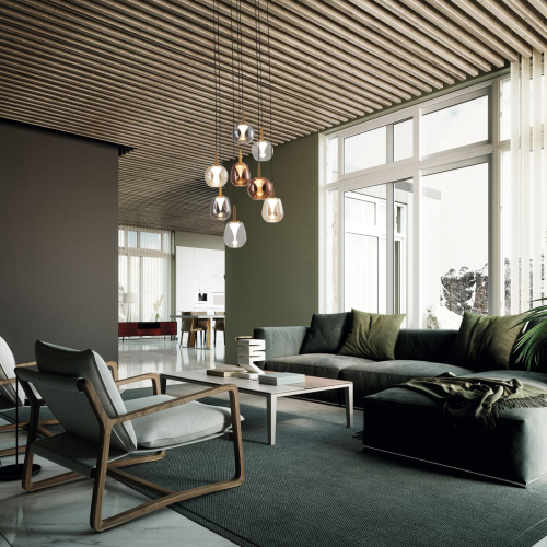 Каскадная люстра Mantra Andromeda 8933+8PL изображение в интернет-магазине Cramer Light фото 5