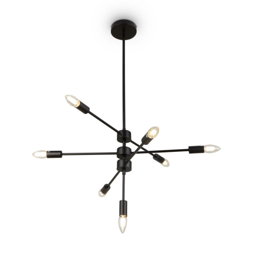 Люстра на штанге Freya Firefly FR5338PL-07B изображение в интернет-магазине Cramer Light фото 10