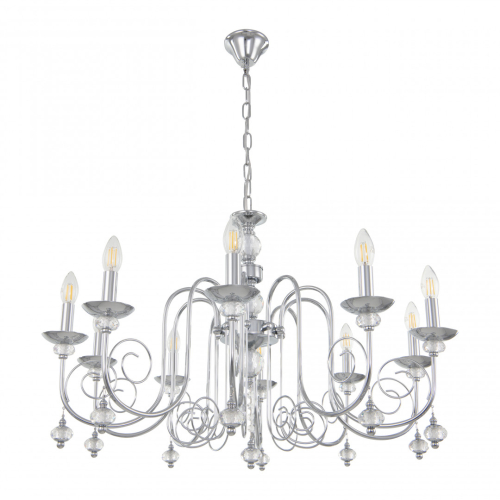 Подвесная люстра Arte Milano 346109/10 CR изображение в интернет-магазине Cramer Light фото 4