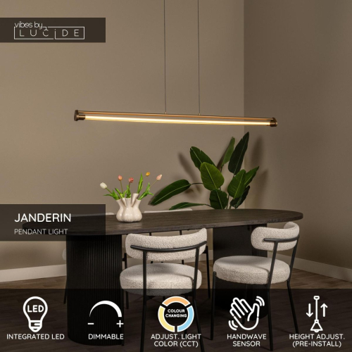 Подвесной светильник Lucide Janderin 24405/34/05 изображение в интернет-магазине Cramer Light фото 3