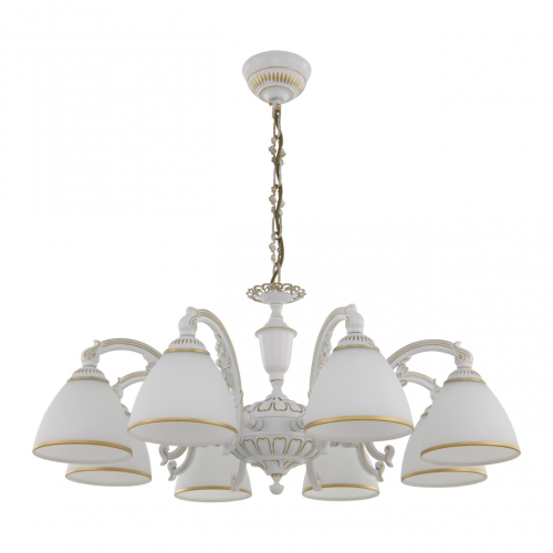 Подвесная люстра Arte Milano 341837/8 WT+G изображение в интернет-магазине Cramer Light фото 3
