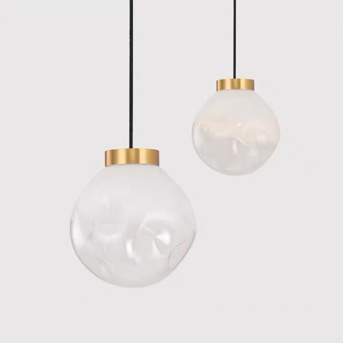 Подвесной светильник iLamp Pear 8648P/L GL-WH изображение в интернет-магазине Cramer Light фото 2