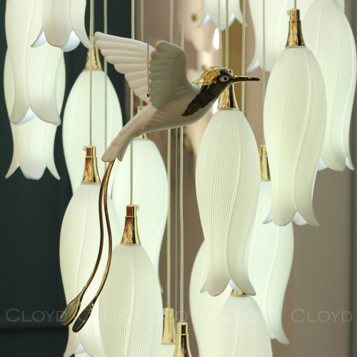 Каскадная люстра Cloyd Argana 11240 изображение в интернет-магазине Cramer Light фото 4