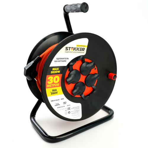 Удлинитель Stekker Standart STD03-44-30 50172 дополнительное фото
