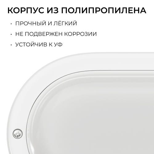 Светильник светодиодный герметичный OGM О28-12 изображение в интернет-магазине Cramer Light фото 10