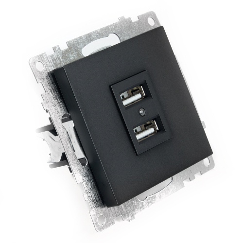 Розетка USB 2-местная Stekker Катрин 39616 дополнительное фото фото 5