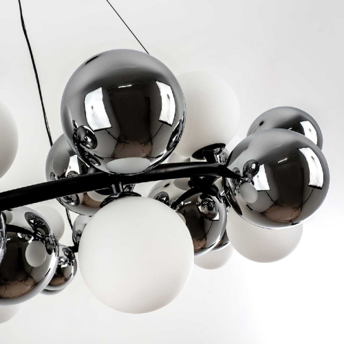 Подвесная люстра Modestyle MS.8055.14 BK изображение в интернет-магазине Cramer Light фото 8