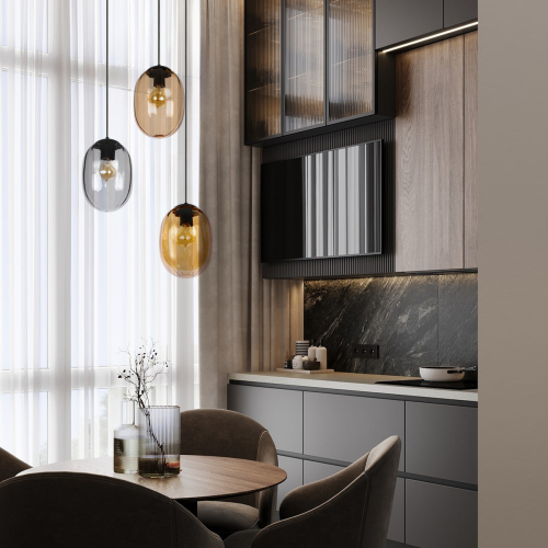 Подвесной светильник Loft IT Bubble 10427 Amber изображение в интернет-магазине Cramer Light фото 10