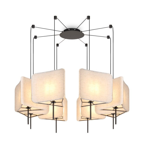Подвесная люстра Freya Bricola FR5511PL-08B изображение в интернет-магазине Cramer Light