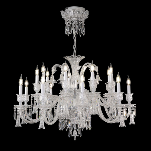 Подвесная люстра Crystal Lux VERSAILLES SP9+9 CHROME изображение в интернет-магазине Cramer Light фото 5