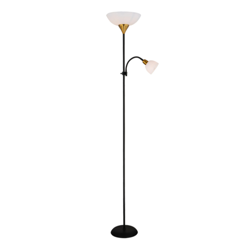 Торшер Arte Lamp Duetto A9569PN-2BK изображение в интернет-магазине Cramer Light