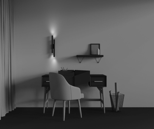 Настенный светильник Maytoni Calipso C082WL-24W2.7K-B изображение в интернет-магазине Cramer Light фото 6