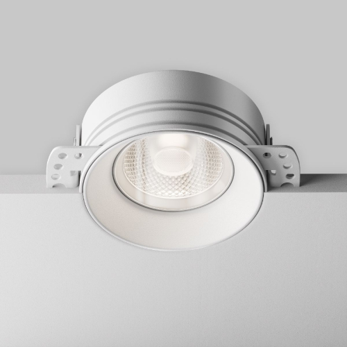 Встраиваемый светильник Maytoni Flint DL101-GU10-TRS-W изображение в интернет-магазине Cramer Light фото 5