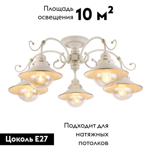 Потолочная люстра Omnilux Torri OML-50807-05 изображение в интернет-магазине Cramer Light фото 2