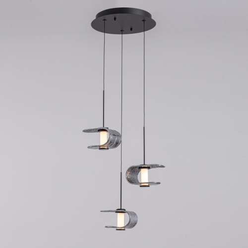 Подвесной светильник Delight Collection MD24020901-3A black/smoky изображение в интернет-магазине Cramer Light фото 2