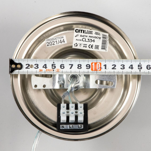 Подвесная люстра Citilux Инга CL335163 изображение в интернет-магазине Cramer Light фото 15