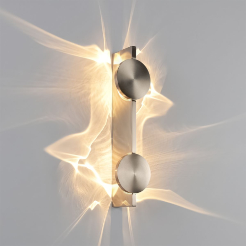 Настенный светильник Loft IT Flame 10452/2W Nickel изображение в интернет-магазине Cramer Light