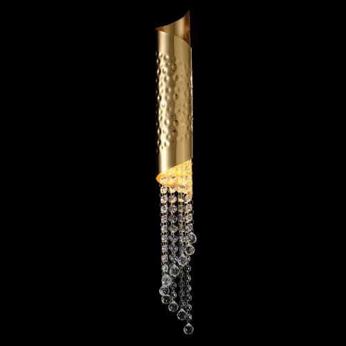 Настенный светильник Crystal Lux CREDO AP1 GOLD изображение в интернет-магазине Cramer Light