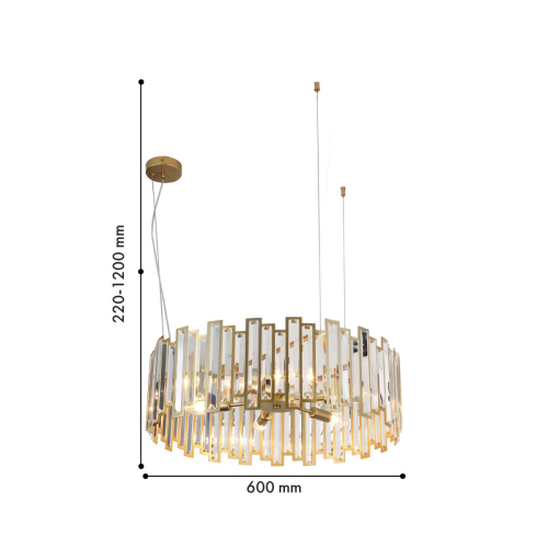Подвесная люстра F-Promo Steg 4484-6P изображение в интернет-магазине Cramer Light фото 3