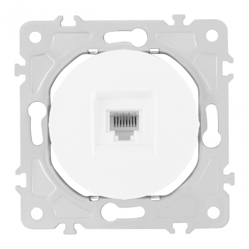 Розетка телефонная RJ11 Arte Milano 202.51-1.white дополнительное фото фото 7