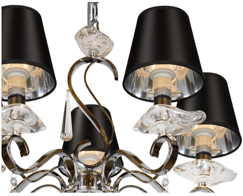 Подвесная люстра iLamp Stella RM1684/5CR изображение в интернет-магазине Cramer Light фото 4