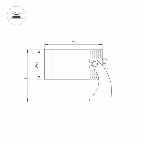 Светильник для фонтанов Arlight Kt-water 028079 дополнительное фото фото 2