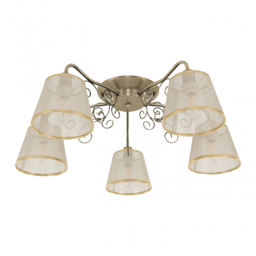 Потолочная люстра Arte Milano 341120/5 AB изображение в интернет-магазине Cramer Light фото 4