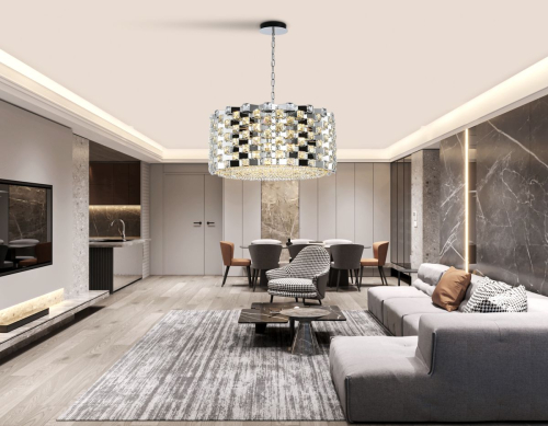 Подвесная люстра Ambrella Light High Light Crystal LH41006 изображение в интернет-магазине Cramer Light фото 6