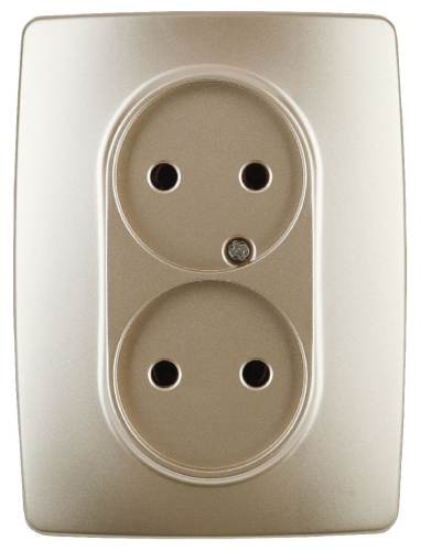 Розетка 2x2P Эра 12-2107-04 Б0031241 дополнительное фото