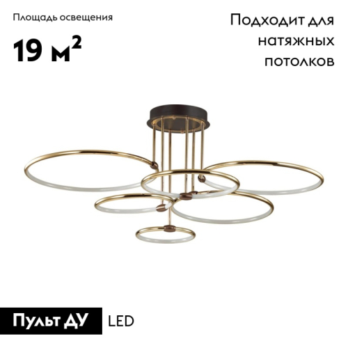 Потолочная люстра Lumion Ursula 5283/99CL изображение в интернет-магазине Cramer Light фото 2