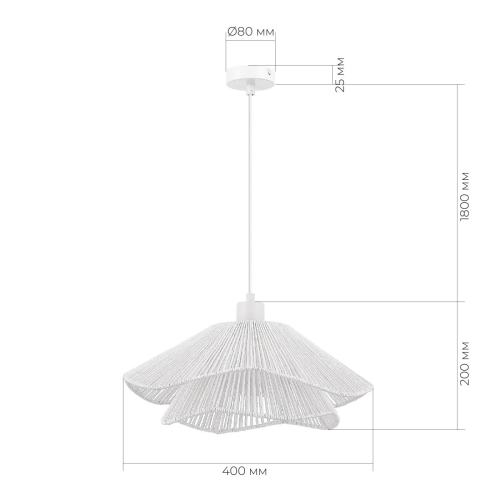 Подвесной светильник Evoluce Verve SLE6023-503-01 изображение в интернет-магазине Cramer Light фото 6