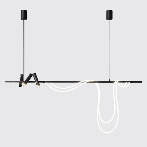 Подвесной светильник Delight Collection 7242P/L1200 black/white изображение в интернет-магазине Cramer Light фото 2