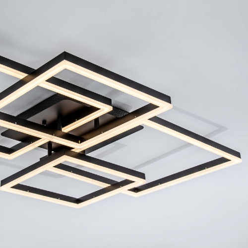 Потолочная люстра LED4U L11060-4 BK изображение в интернет-магазине Cramer Light фото 5