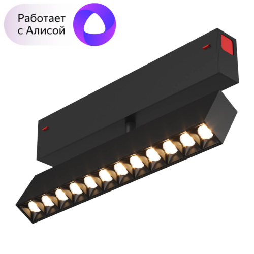 Трековый светодиодный светильник Denkirs DK8006-BK изображение в интернет-магазине Cramer Light
