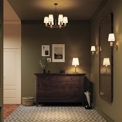 Люстра на штанге Maytoni Lira MOD483PL-06BS изображение в интернет-магазине Cramer Light фото 2