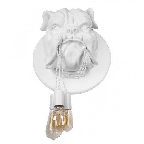 Настенный светильник Loft IT Bulldog 10177 White изображение в интернет-магазине Cramer Light фото 3