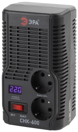 Стабилизатор Эра СНК-600 Б0032468 дополнительное фото фото 3