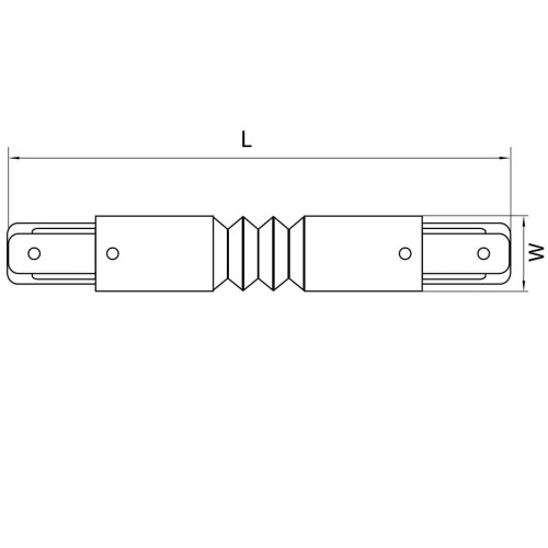 Коннектор гибкий Lightstar Barra 502157 изображение в интернет-магазине Cramer Light фото 2