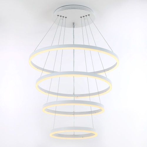 Каскадная люстра LED4U 55000-4 WH изображение в интернет-магазине Cramer Light фото 6