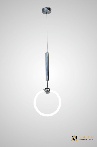 Подвесной светильник AM Group AM453 D250 CH изображение в интернет-магазине Cramer Light