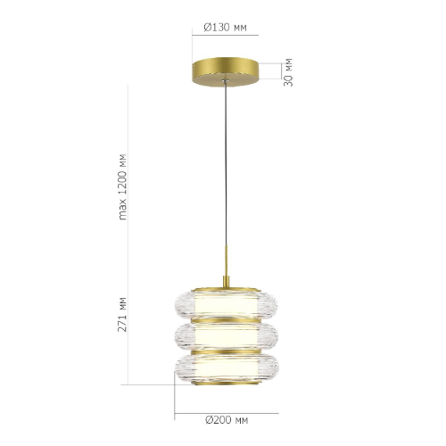 Подвесной светильник ST Luce Frittela SL6239.203.03 изображение в интернет-магазине Cramer Light фото 2