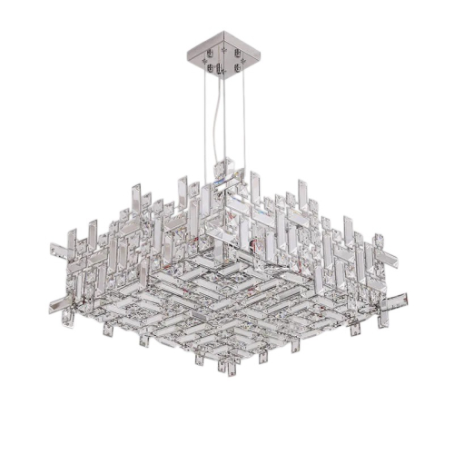 Подвесная люстра Delight Collection P7838-W50 chrome изображение в интернет-магазине Cramer Light