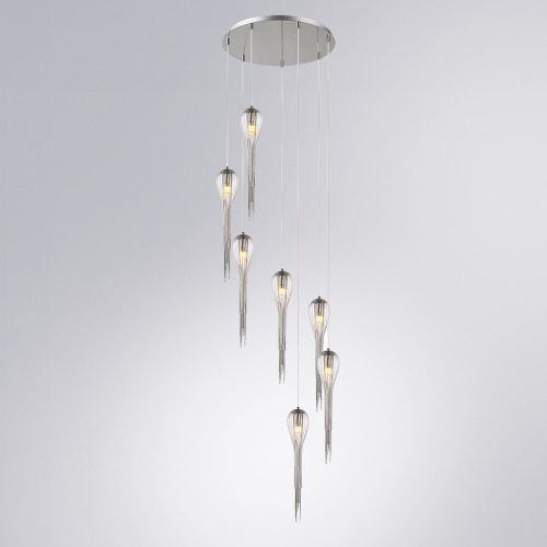 Каскадная люстра Arte Lamp Waterfall A1577SP-7CC изображение в интернет-магазине Cramer Light фото 2