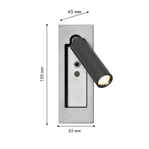 Спот Favourite Bedside 4496-1W изображение в интернет-магазине Cramer Light фото 4
