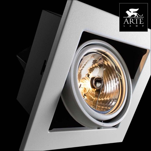 Встраиваемый светильник Arte Lamp Technika A5930PL-1WH изображение в интернет-магазине Cramer Light фото 6