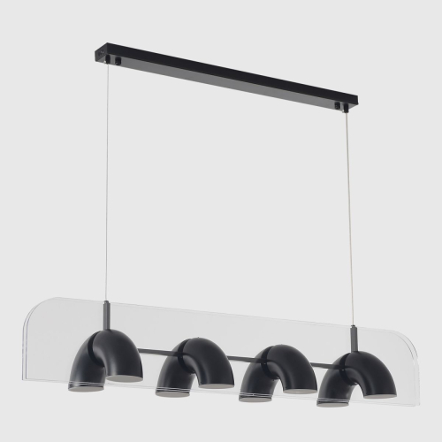 Подвесной светильник Crystal Lux ELEMENT SP48W LED BLACK изображение в интернет-магазине Cramer Light фото 2
