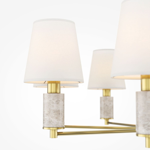 Люстра на штанге Maytoni Lira MOD483PL-08BS изображение в интернет-магазине Cramer Light фото 2