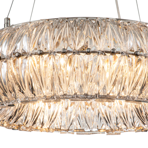 Подвесная люстра Indigo Finezza 12023/8P Nickel V000300 изображение в интернет-магазине Cramer Light фото 3