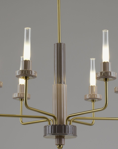 Люстра на штанге Moderli Atelieri V11691-PL изображение в интернет-магазине Cramer Light фото 5