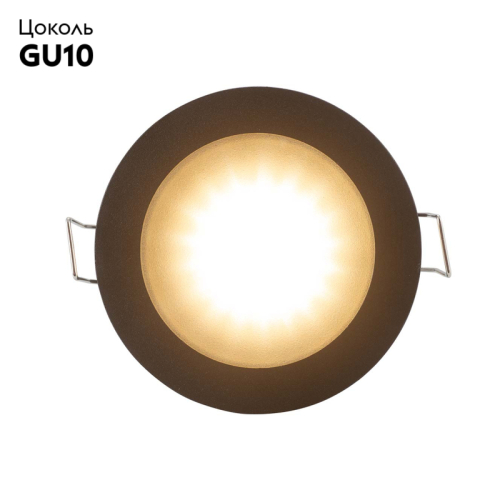 Встраиваемый светильник Denkirs DK3012-BK изображение в интернет-магазине Cramer Light фото 2